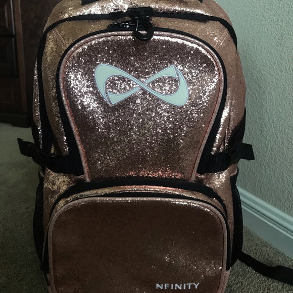 nfinity millennial pink sparkle backpack